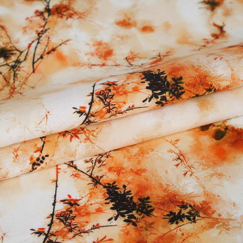 Tejido de impresión reactivo de rayón ecológico